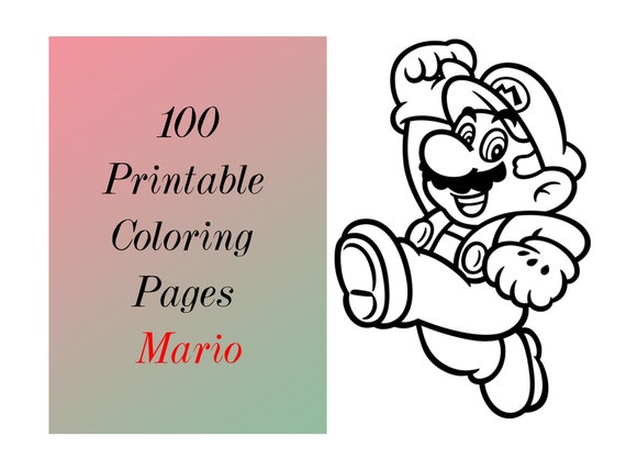 coloring pages pdf printable cute easy color sheets to print etsy