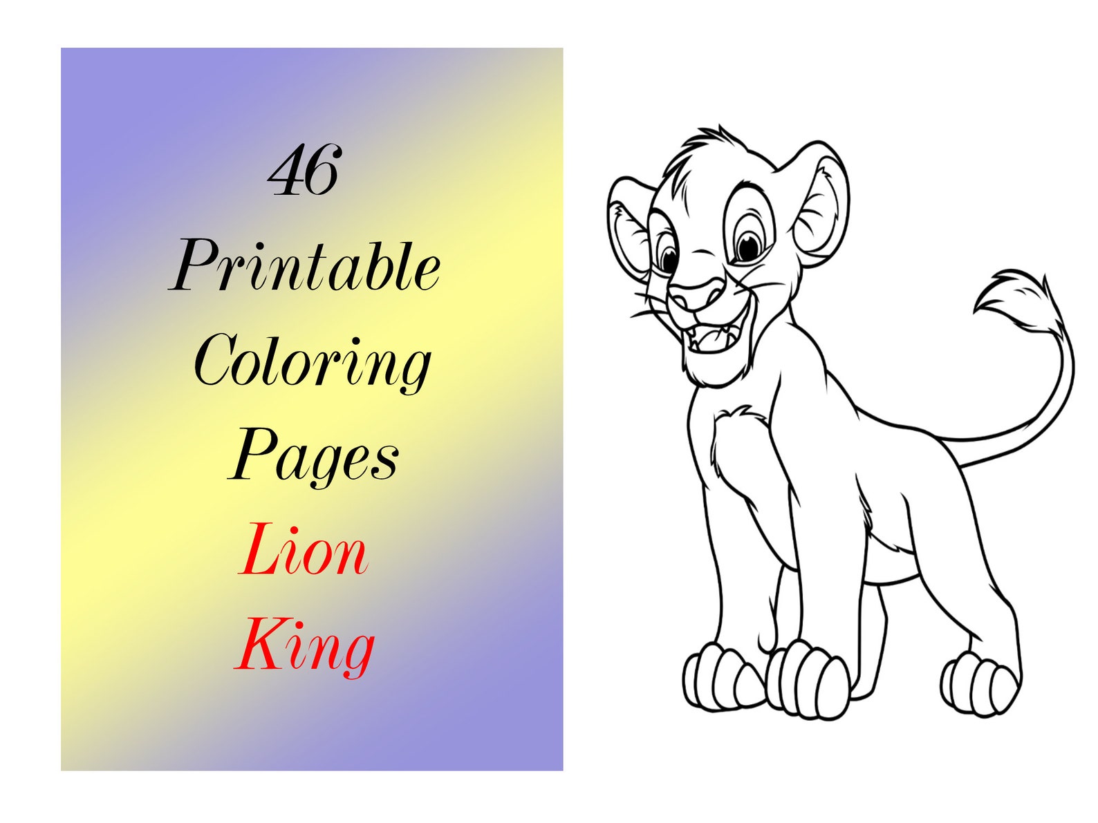 Coloring Pages for Kids PDF , Printable Cute Easy Color Sheets to Print