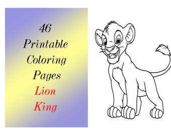 Coloring Pages for Kids PDF , Printable Cute Easy Color Sheets to Print for Kids  Coloring Book Activity At Home, Digital Download