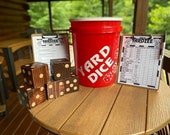 Custom Wooden Yard Dice Game