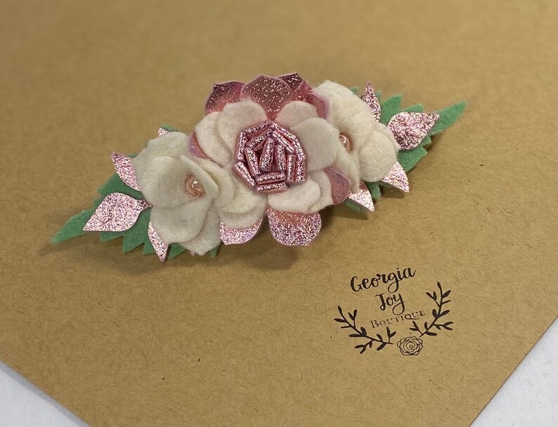 floral baby crown metallic toddler headband baby shower gift infant headband Felt flower crown birthday crown little girl headband