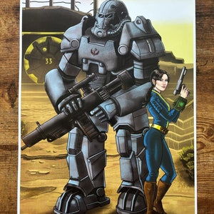 Fallout Fan Art Poster Print