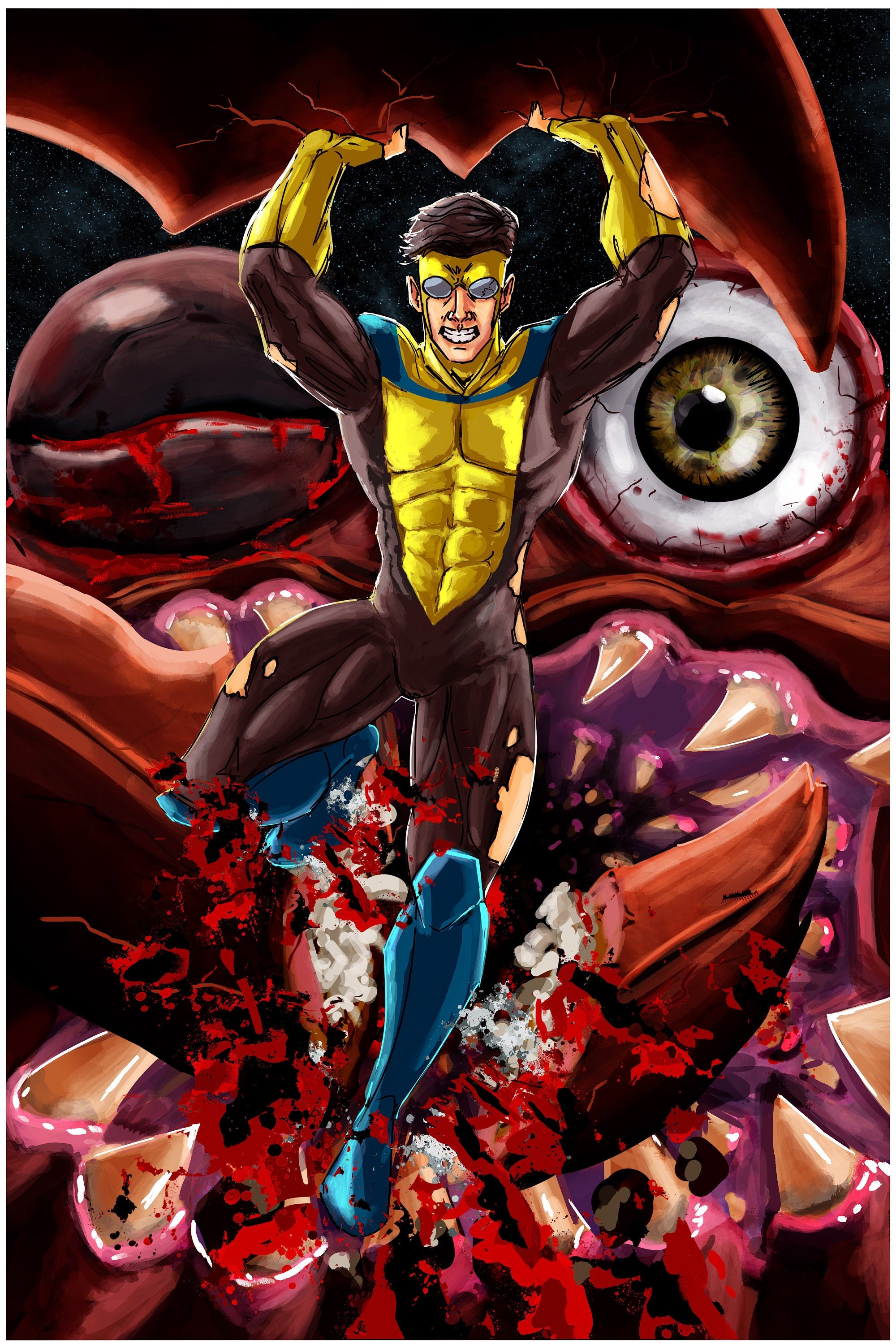 Invincible Poster Print - Etsy