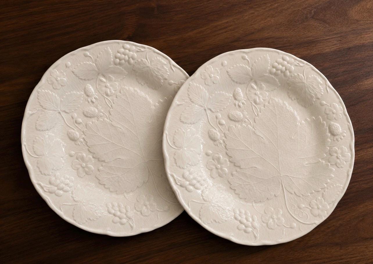 バーレイ ダベンポート 25㎝ 4枚 大皿 Burleigh Davenport Burleigh davenport - Etsy 日本