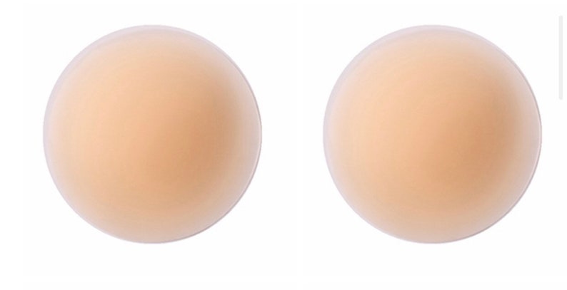 Reusable NON-ADHESIVE Silicone Nipple Pasties image 2
