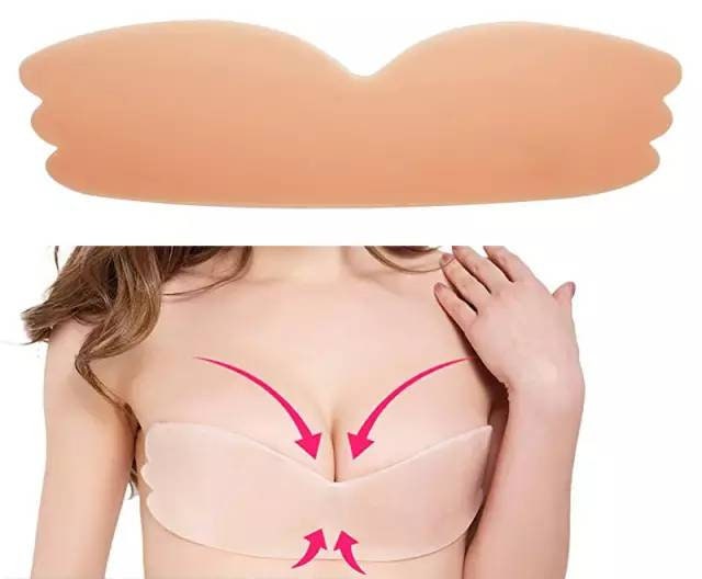 Silicone Breast Form- 1 Pair, Mastectomy Prosthetic Breast, Push Up Lift  Breast Sticky Bra Enhancer Insert, Adhesive Silicone Bra Cups for Sports  Bra