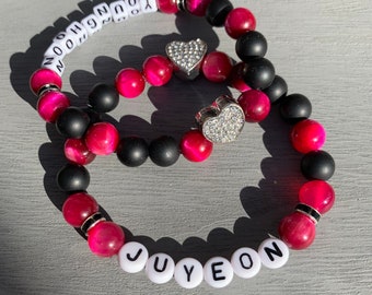 The Boyz Gemstone Beaded Stretch Bracelet
