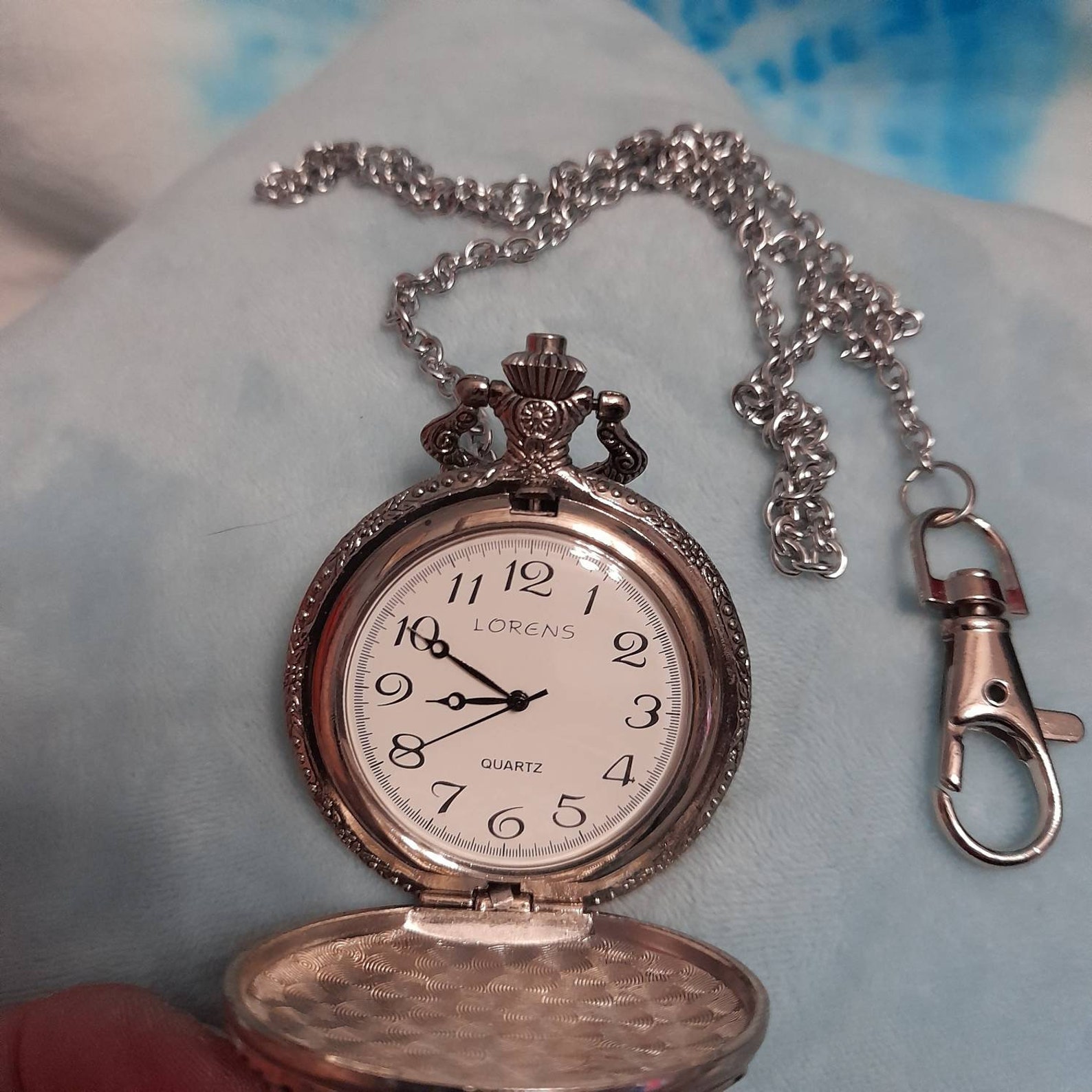 Lorens Quartz Pocket Watch. Etsy