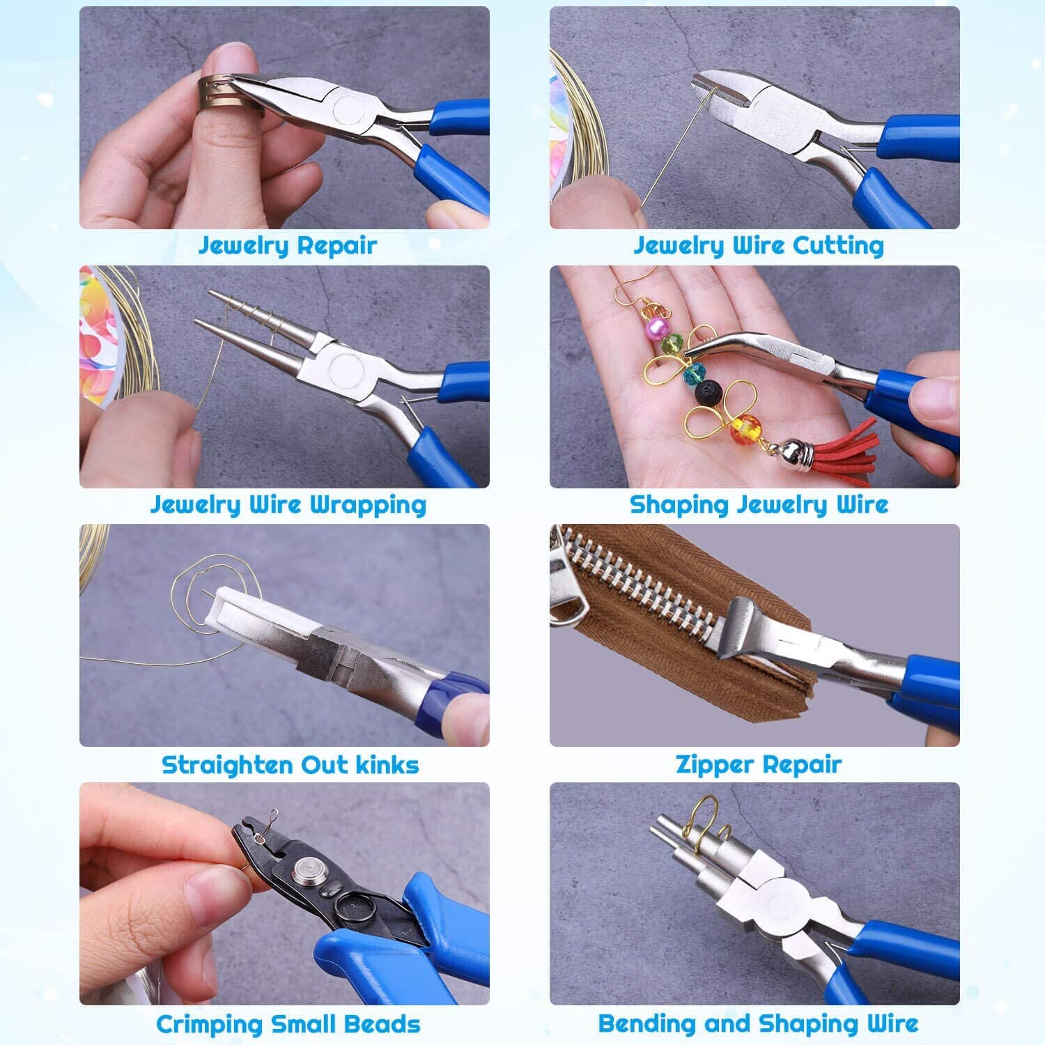 Jewelry Making Pliers Micro Jewelry Pliers Set Jewelry Etsy