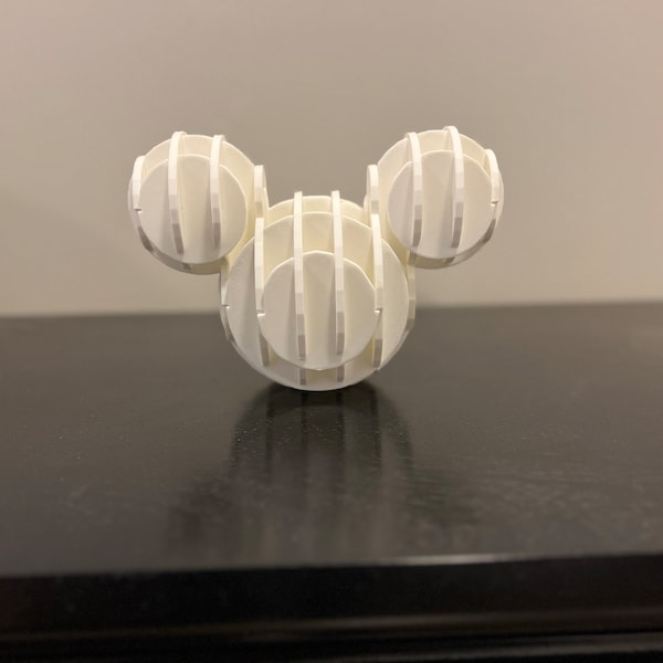 Magical Mouse Head Puzzle - 3D Print STL File - All Pieces