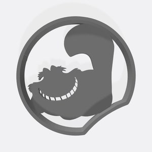 Cheshire Cat Mouse Ear - 3D STL File - 3D Printable Ear - Digital