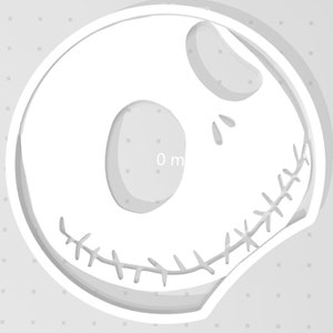 Jack - 3D STL File - Mouse Ear - Nightmare Christmas - Digital