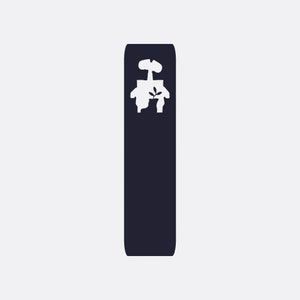 Garbage Robot Bookmark - 3D Print STL Digital File