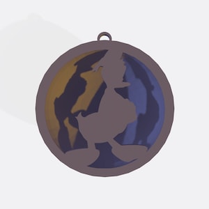 Silly Duck Dome Ornament - 3D Print STL File