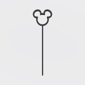Magical Mouse Bubble Wand- 3D Print STL File - Digital