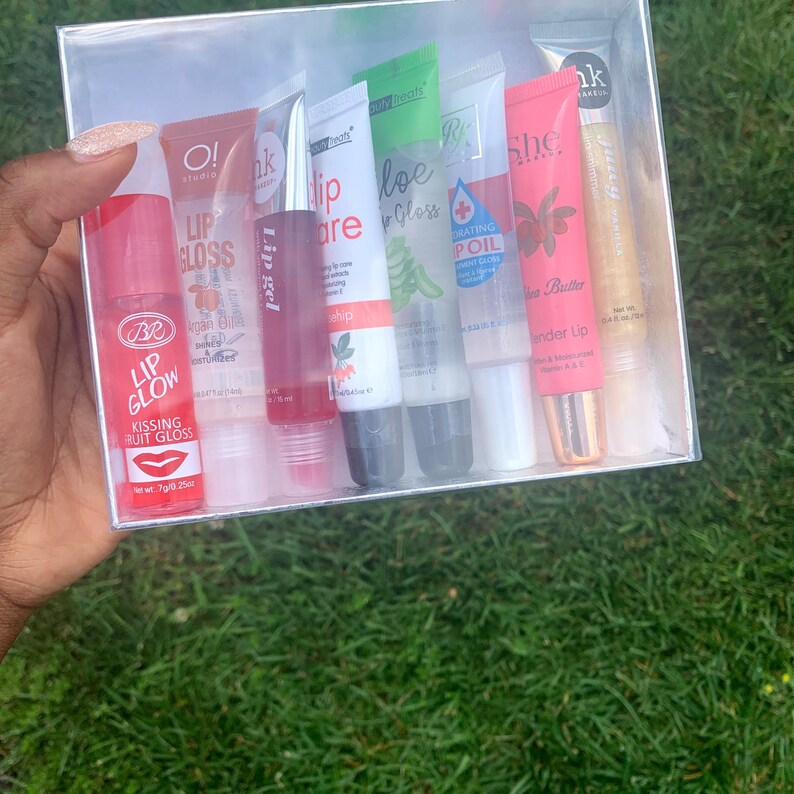 Lipgloss Bundle Nk Variety Lipgloss Bundle Variety Box of 8 Etsy
