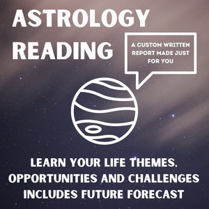 Lectura de la carta natal de astrología