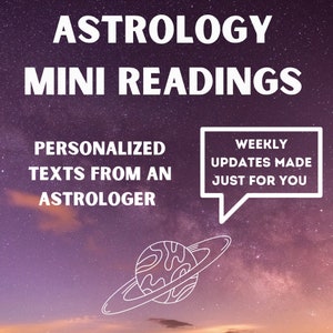 Mini lecture de la semaine sur l'astrologie