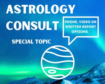 Gepersonaliseerde astrologische lezing: diepgaande levensinzichten (pdf-rapport)