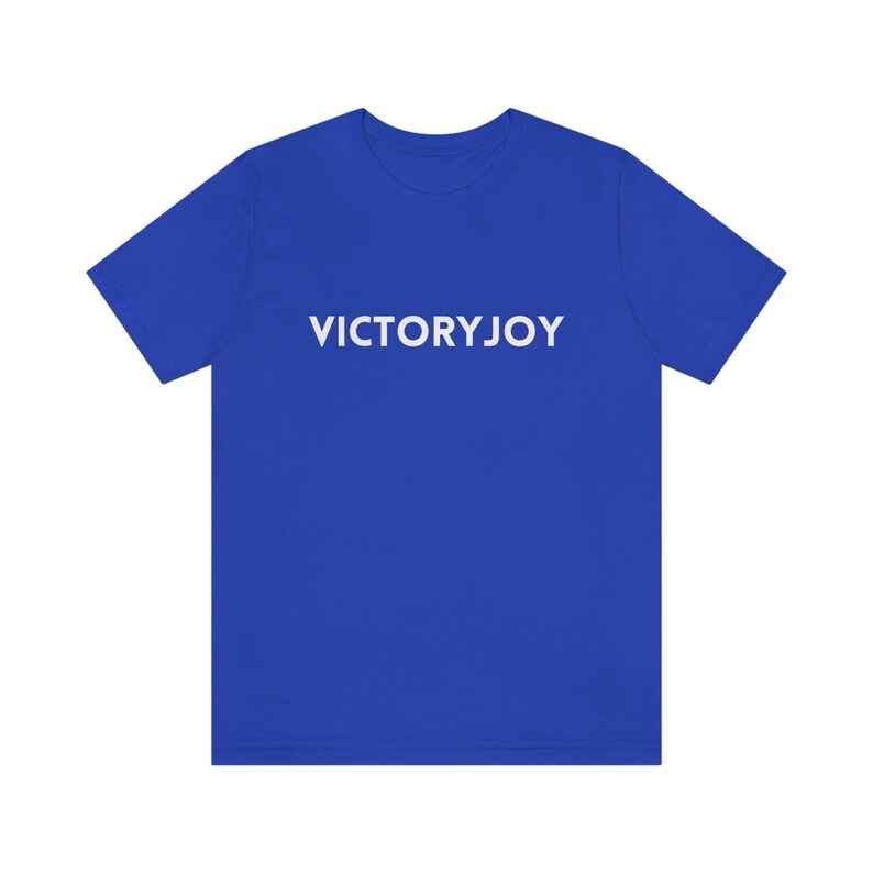 Camiseta VictoryJoy / Victory / Joy / Faith / Camiseta cristiana / Camiseta de manga corta de jersey unisex imagen 5