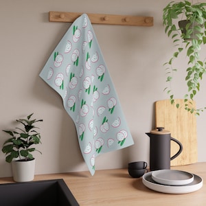 Red Dragon Fruit | Fresh Fruit Collection | Absorbent Kitchen Towel | Polyester or Cotton Hand Towel | Easy, Housewarming Gift | Tea Towel
