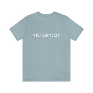 Camiseta VictoryJoy / Victory / Joy / Faith / Camiseta cristiana / Camiseta de manga corta de jersey unisex imagen 4