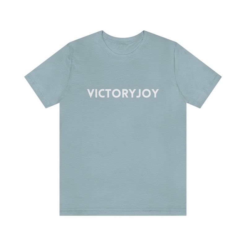 Camiseta VictoryJoy / Victory / Joy / Faith / Camiseta cristiana / Camiseta de manga corta de jersey unisex imagen 4