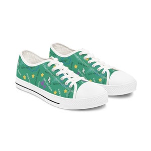 Walk by Faith Women&#39;s Low Top Sneakers Inspirational Sneakers Hearts Stars Tennis Shoes Casual Shoes Faith Walk Shoes Cool Skater Sneakers