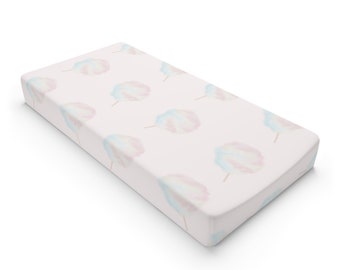 Sweet Cotton Candy Baby Changing Pad Cover Dream Baby Whimsical Infant Diaper Changing Station Candy Baby Shower Gift Sweet Baby Room Pink