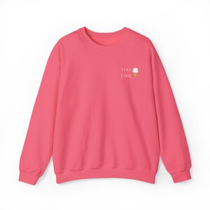 Besticktes Stay Cool Eis-Sweatshirt Süßer Sommer-Dessert Pullover Spaß Gefrorenes Leckerli-Pullover Feinschmecker-Sweatshirt Einzigartiger Eis-Liebhaber Bild 8