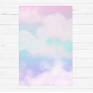 Heavenly Places Rug Chic Indoor Pink Clouds Area Rug Heavenly Places Collection Whimsical Rug Fantasy Area Rug Sky Rug Dream Life 3 sizes