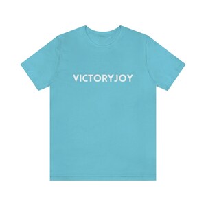 Camiseta VictoryJoy / Victory / Joy / Faith / Camiseta cristiana / Camiseta de manga corta de jersey unisex imagen 6