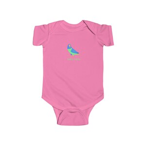 Hallo Hallo Baby Body Tropischer Papagei Niedliche Baby Kleidung Säugling Fein Jersey Body Baby Shower Geschenk Kleinkind Bekleidung Neugeborene Baby Geschenk