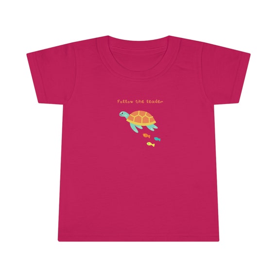 Siga al líder camiseta para niños pequeños camiseta linda camiseta para  niños pequeños ropa Ocean Life Sea Turtle camiseta para niños ropa para  niños