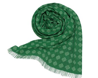 Celtic Knot Scarf Light Shawl Preppy Scarf Keltic Knot Shawl Light Scarf Chic Scarf Fashion Scarf Luxury Scarf Scottish Scarf Irish Scarf