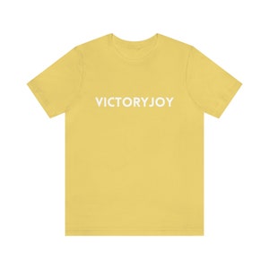 Camiseta VictoryJoy / Victory / Joy / Faith / Camiseta cristiana / Camiseta de manga corta de jersey unisex imagen 7