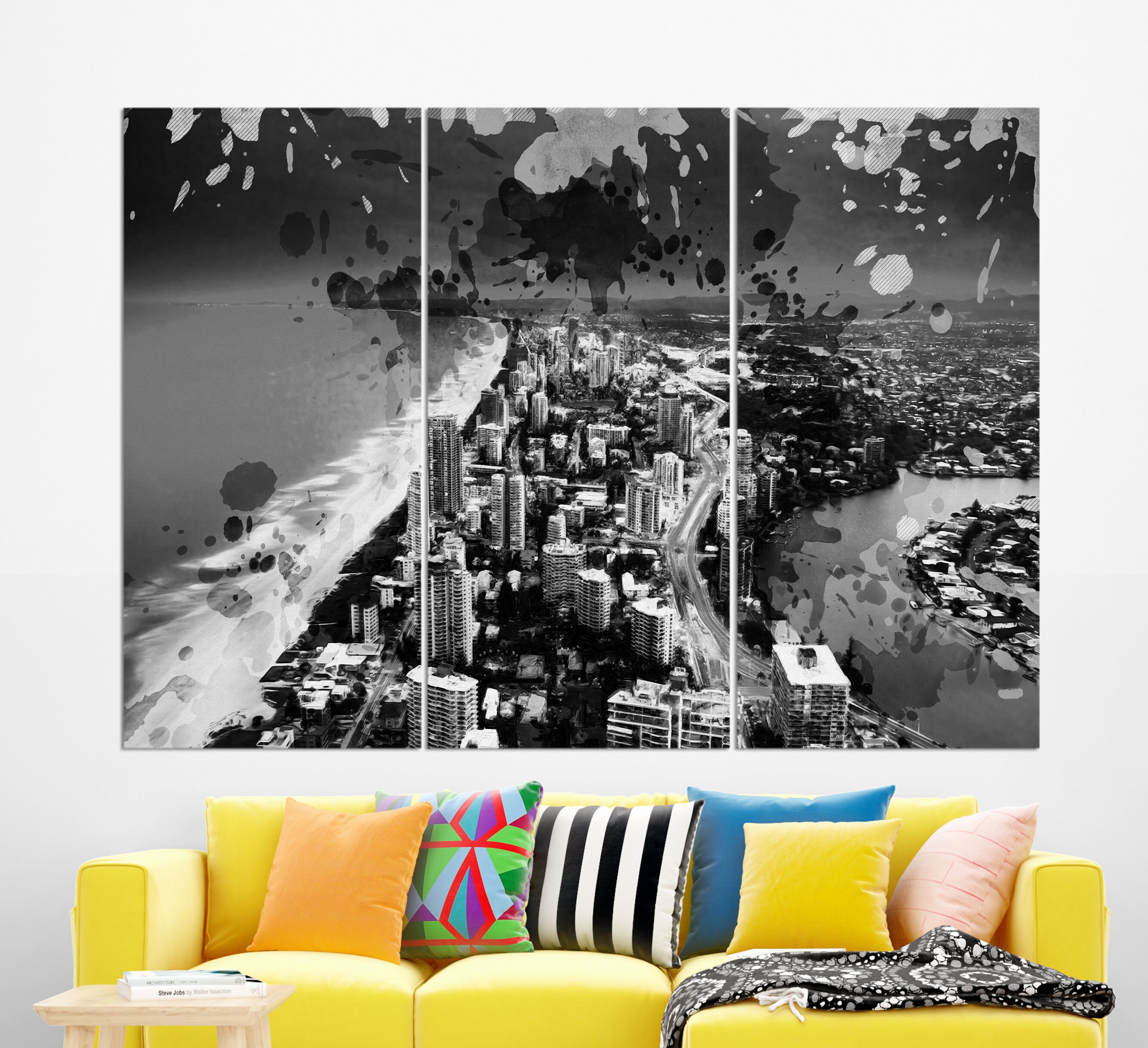 Gold Coast Canvas Print Gold Coast Skyline Gold Coast Etsy UK