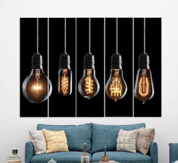 Canvas light bulbs online