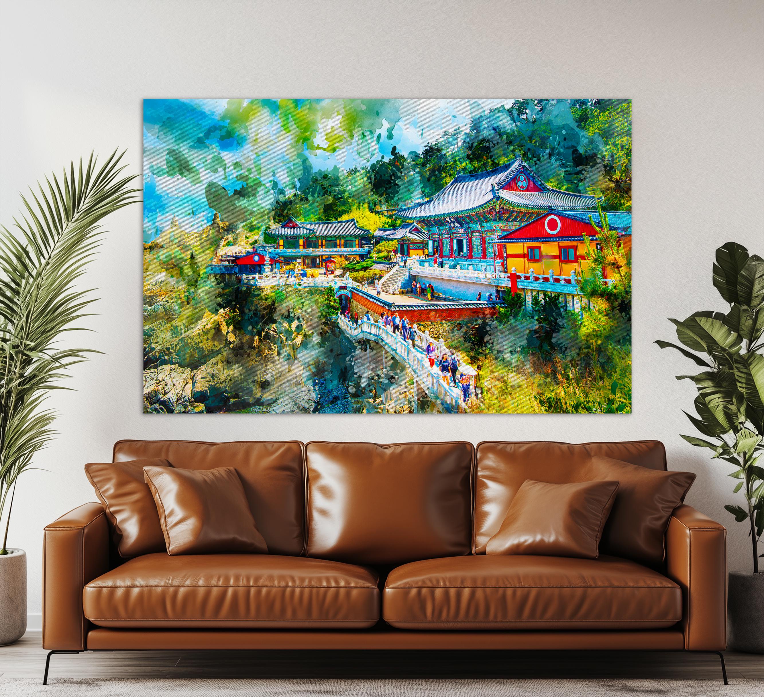 Korean Temple Painting - Etsy