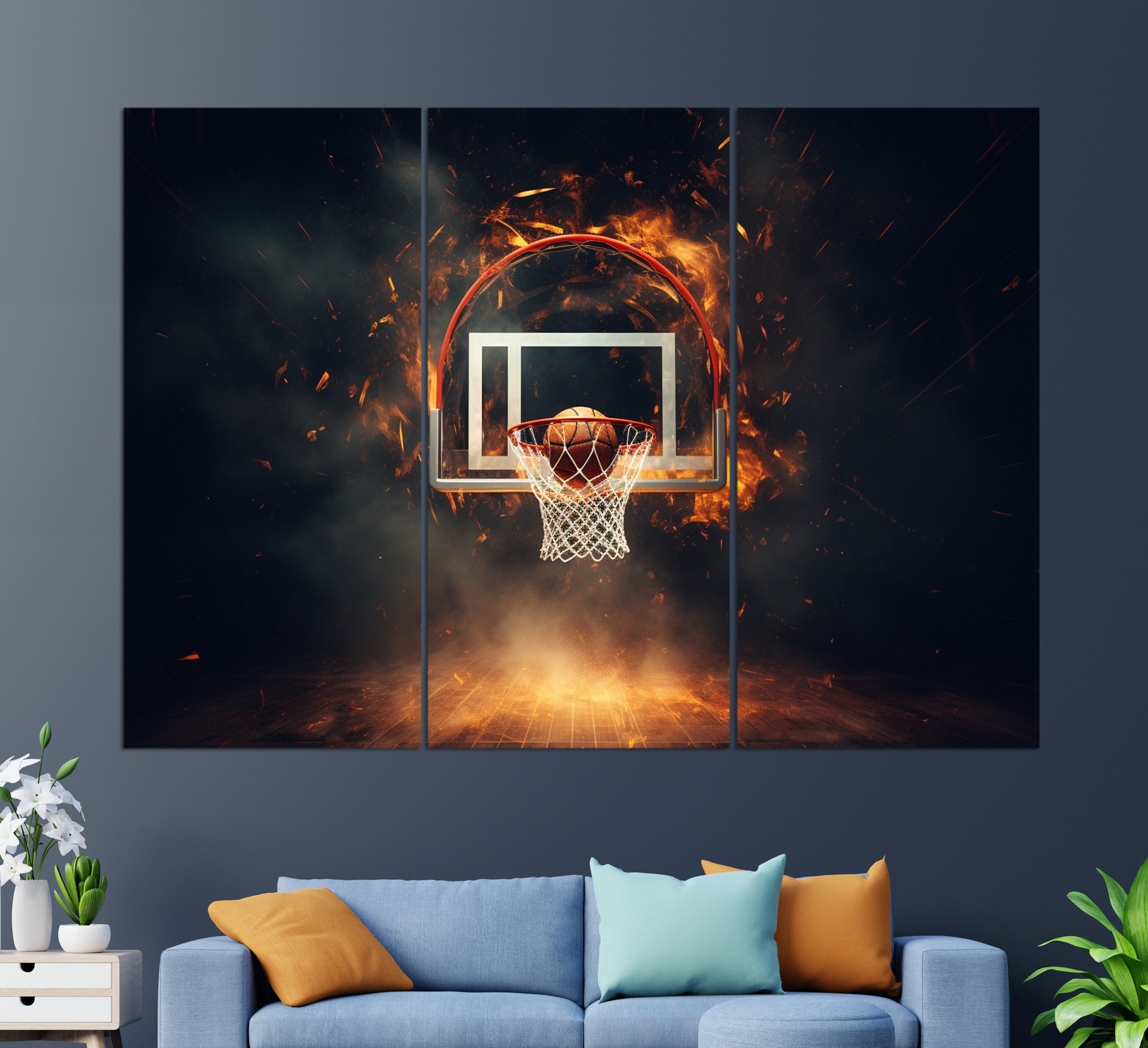 Basketball Wall Art, Abstract Basketball Canvas Print, Basketball Painting  - Etsy, image size:2667x2434