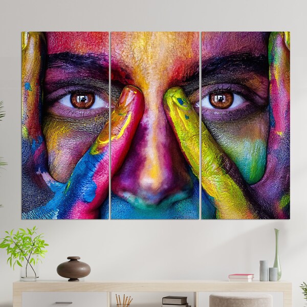 Body Paint Canvas Etsy