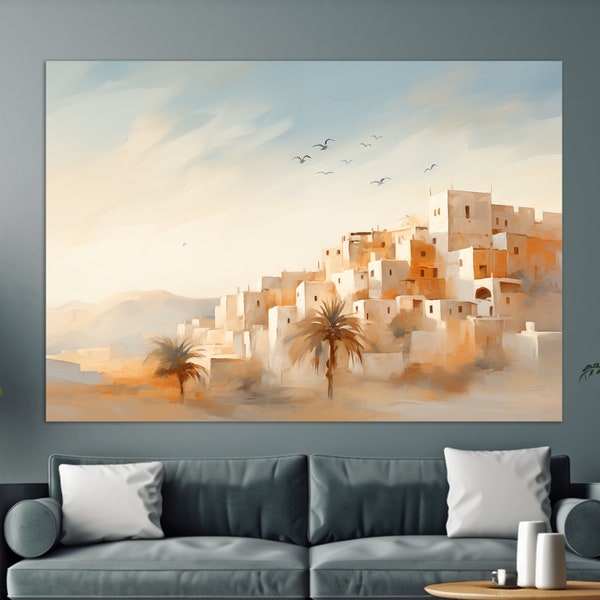 Art mural abstrait Tunisie, Impression sur toile Tunisie, Peinture Tunisie, Impression Tunisie