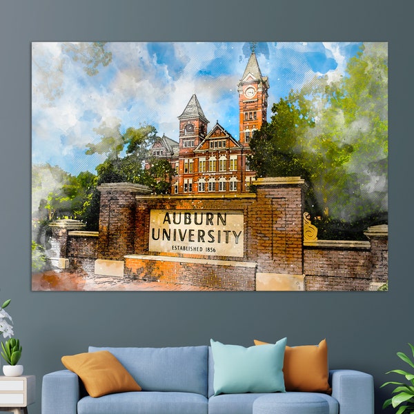 Auburn Wall Decor Etsy