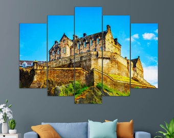 Edinburgh Castle Print - Etsy
