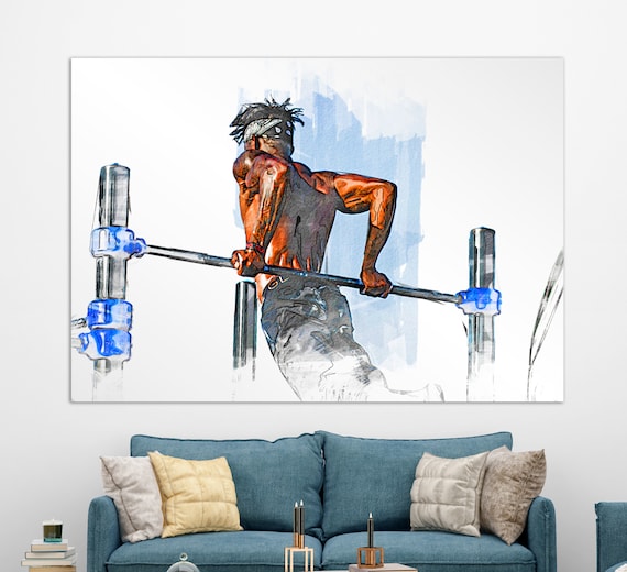 Workout outlet wall art