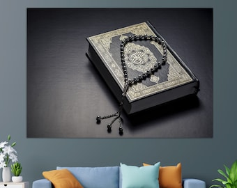 Koran Leinwanddruck, Islam Wandkunst, Koran Druck
