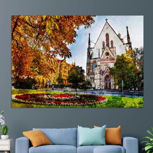Leipzig Canvas Print, Leipzig Wall Art, Leipzig Painting, Leipzig Wall Decor