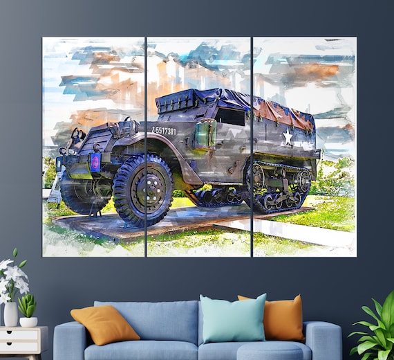 Military Vehicle World War 2 Canvas Print Wall Art Australia - Military Wall Art Australia Military Vehicle World War 2 Canvas Print Wall Art Australia - Military Wall Art Australia