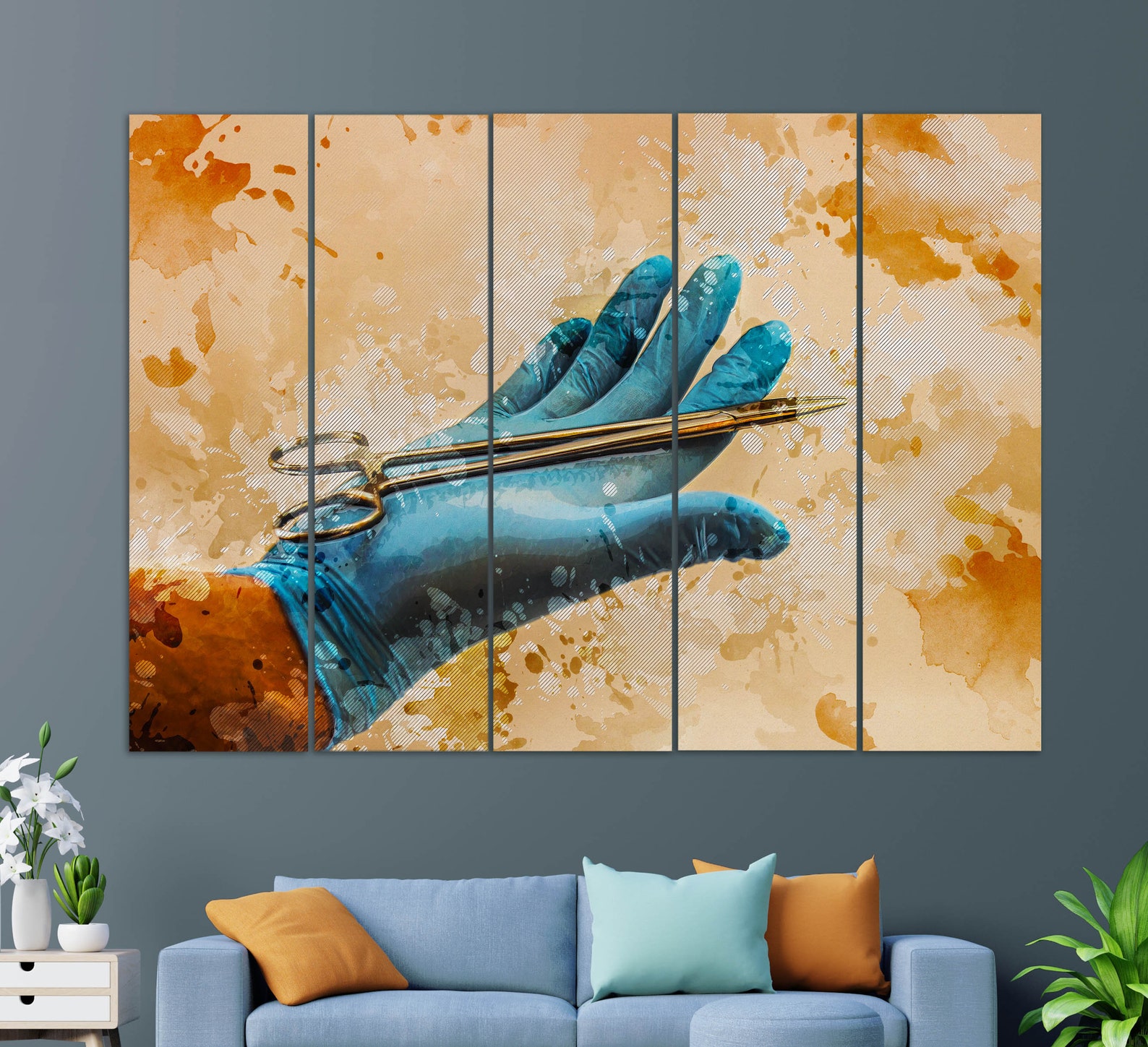 Surgery Canvas Print Surgery Wall Art Surgeon Gift Nurse | Etsy