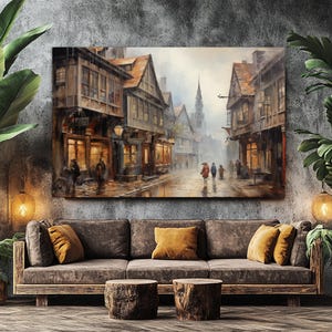 Bremen Wall Art, Bremen Painting, Bremen Canvas Print, Germany Wall Art